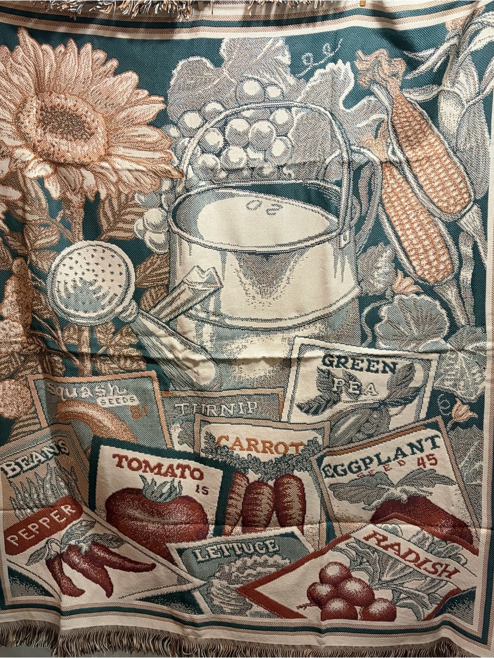 Vintage American Weavers Throw NWT